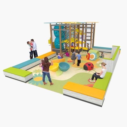 Percorso a ostacoli parkour - GARDEN DISCOVERY  - Soft Play LLC - per parco giochi / piattaforma / a tunnel