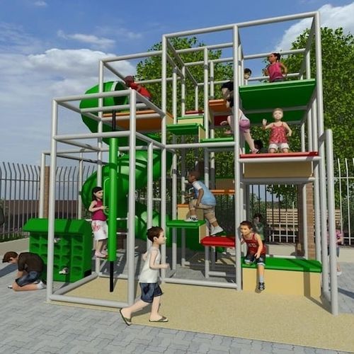 Struttura ludica per parco giochi - P26002 - Soft Play LLC - in metallo / in plastica / modulare