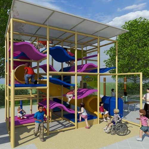 Struttura ludica per parco giochi - P26967  - Soft Play LLC - in metallo / in plastica / modulare