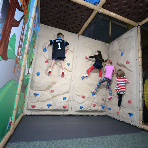 Parete d'arrampicata fissa - ROCKS COURSE - Soft Play LLC - da interno