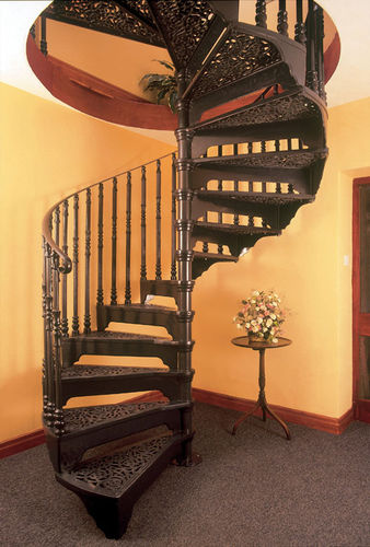 Scala a chiocciola - VICTORIAN SPV1 - British Spirals & Castings - con gradini in metallo / con struttura in metallo / tradizionale