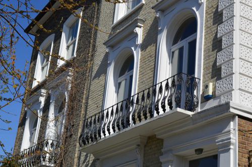 Ringhiera in ghisa - RB SERIES - British Spirals & Castings - a sbarre / da esterno / per balcone