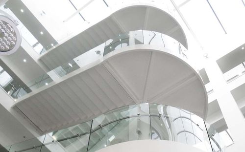 Scala a U - HARBOURSIDE - Canal Engineering - con gradini in vetro / con struttura in acciaio inossidabile / contemporanea