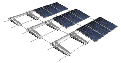 Sistema di montaggio per tetto di tegole - TRIC F BOX - WAGNER & Co - per tetto piano / aerodinamico / solare