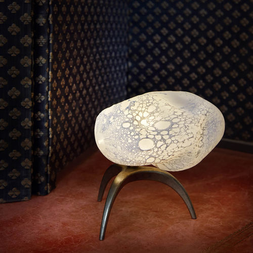 Lampada da tavolo - METEOR  - Semeur d'étoiles - in bronzo / in vetro soffiato / contemporanea