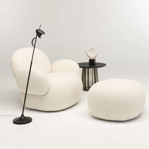 Lampada in alluminio - Ylux SL - less'n'more - da terra / in vetro / contemporanea