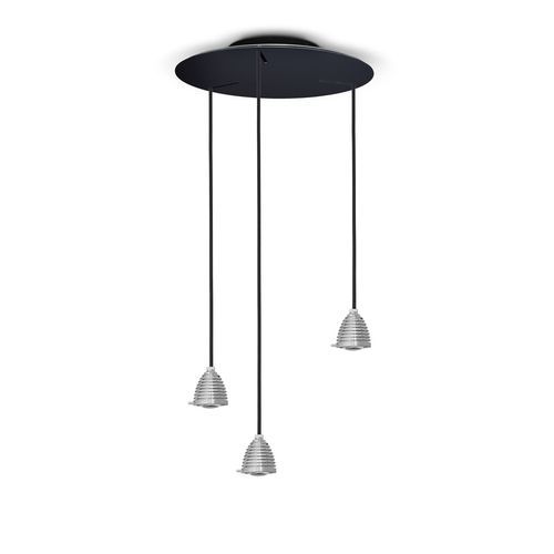 Lampada a sospensione - Athene PL - less'n'more - in alluminio / contemporanea / con cavo