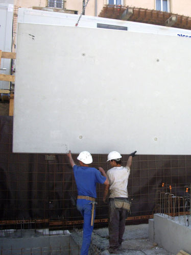 Muro di contenimento in calcestruzzo - BERLIMUR® - Spurgin SAS - modulare / prefabbricato