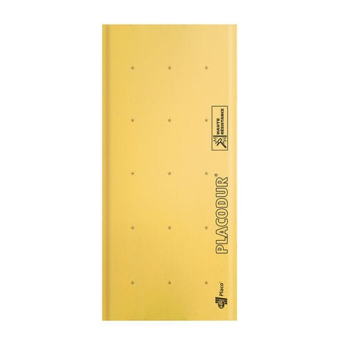 Lastra in cartongesso ad alta resistenza - PLACODUR&reg; BA 18 - Placoplatre - rinforzata / rettangolare / Euroclasse A2