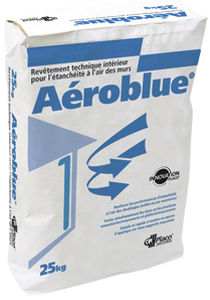 Rivestimento murale polimerico - Aéroblue® - Placoplatre - per il settore terziario / polverizzato
