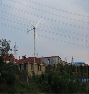 Piccolo generatore eolico ad asse orizzontale - FS-3kW - Zhejiang WinPower Energy - tripala / su palo autoportante