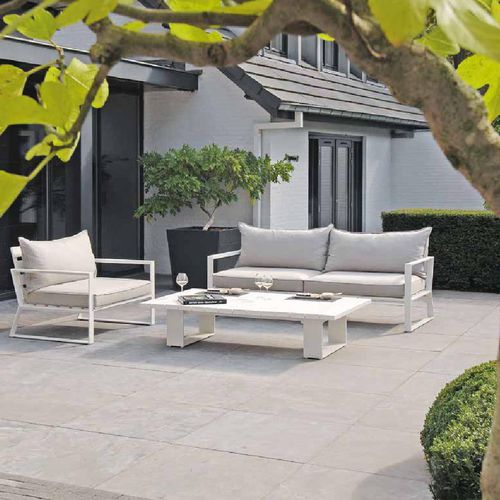 Divano contemporaneo - SAMOS - BOREK parasols | outdoorfurniture - da giardino / in Sunbrella® / con cuscino rimovibile