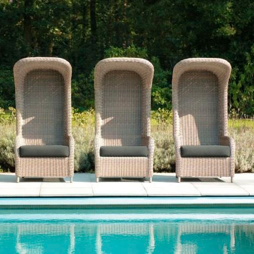 Poltrona contemporanea - SARDEGNA - BOREK parasols | outdoorfurniture - in Sunbrella® / in alluminio / in fibre sintetiche