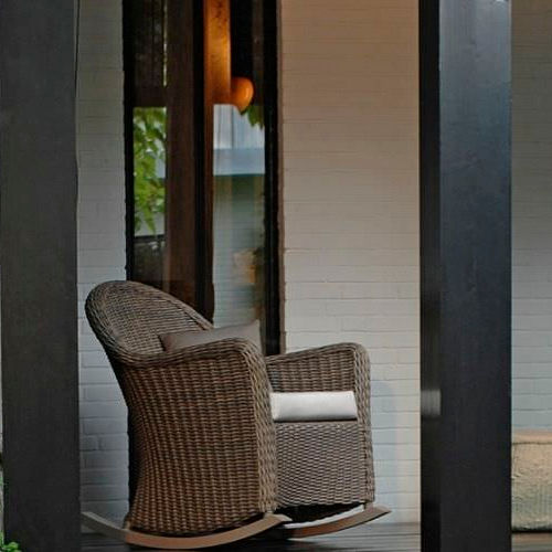 Poltrona contemporanea - BARELLO - BOREK parasols | outdoorfurniture - in Sunbrella® / in fibre sintetiche / con cuscino rimovibile