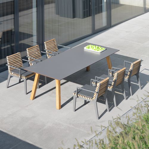 Sedia contemporanea - MERANO - BOREK parasols | outdoorfurniture - da giardino / in Sunbrella® / in teak