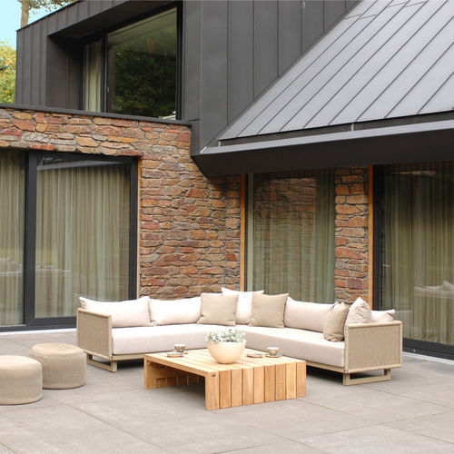 Divano contemporaneo - PORTOFINO - BOREK parasols | outdoorfurniture - da giardino / in Sunbrella® / in corda