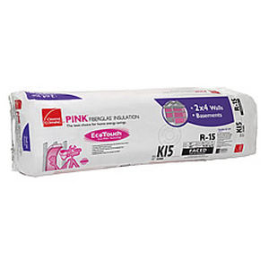 Isolante termo-acustico - R-15 ECOTOUCH™  - Owens Corning Insulation - in lana di vetro / in rotoli / ignifugo