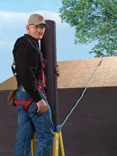 Sottofondo resiliente in rotoli - FIBERGLAS™ REINFORCED FELT UNDERLAYMEN - Owens Corning Insulation - in fibra di vetro