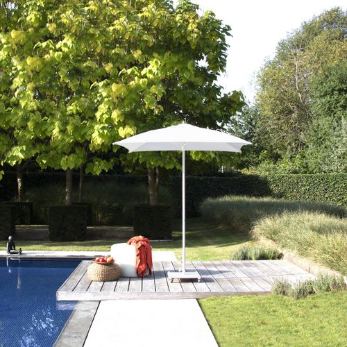 Ombrellone in tessuto acrilico - MODENA - Jardinico - in alluminio / contract