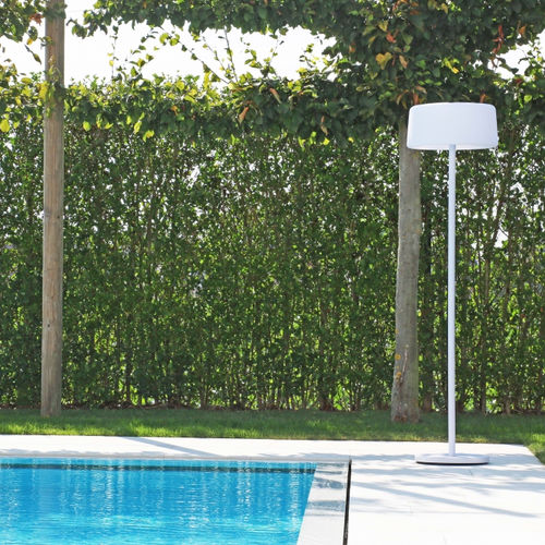 Lampada da terra - LUZ - Jardinico - in alluminio / contemporanea / con cavo