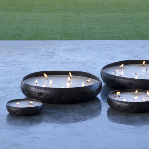 Portacandela in acciaio - COCONUT - Jardinico