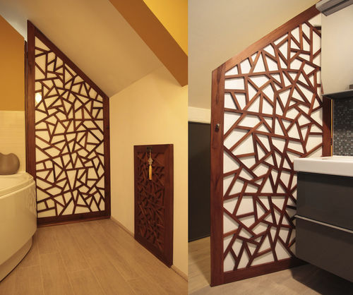 Porta da interno - FRM CHI PRTSM  - MATAHATI - in legno / battente / senza vetri