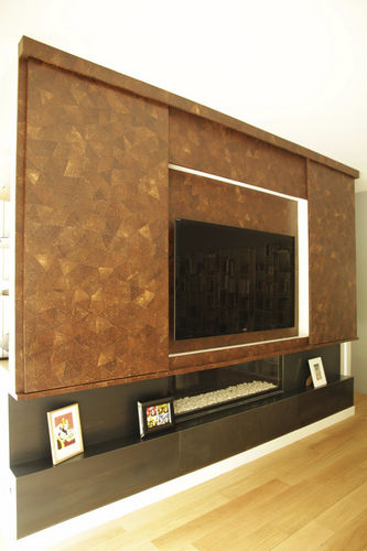 Parete attrezzata TV contemporaneo - FRM CON HIFI - MATAHATI - in legno