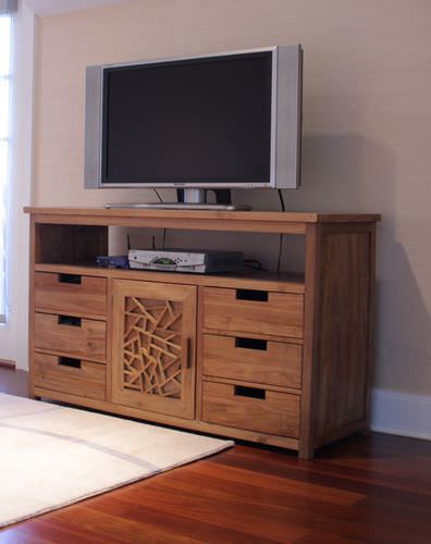 Mobile porta TV classico - FTA CHI TVSM  - MATAHATI - in legno