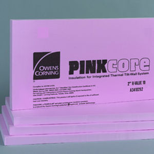 Isolante termico - PINKCORE®  - QuietZone - in polistirene estruso / in pannelli / in schiuma