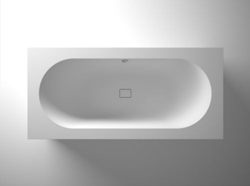 Vasca da bagno da incasso - CBT-160-65 - HI-MACS® - per ambiente abitativo / in Solid Surface / contemporanea