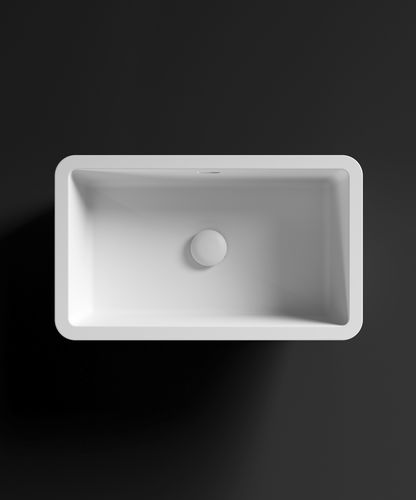 Lavabo da incasso - RCB502 - HI-MACS® - in Solid Surface / di lunga durata / rettangolare