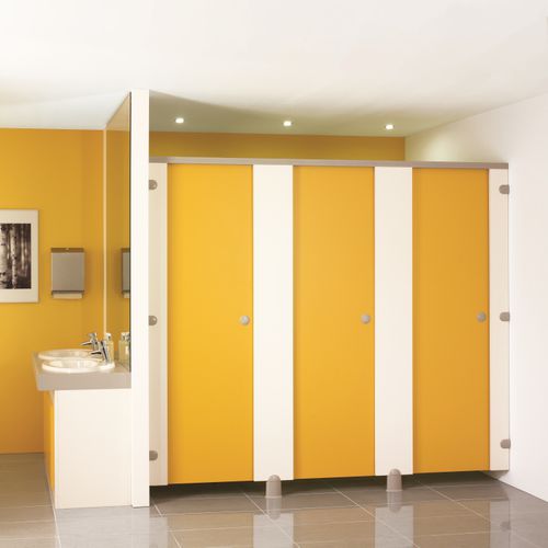 Cabina per bagni pubblici in HPL - AWARD - Venesta - in alluminio anodizzato / per toilette / per edifici pubblici