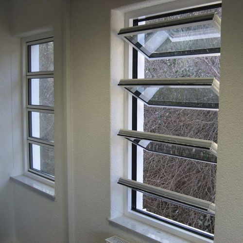 Finestra in alluminio - FLW 40 - Fieger lamellenfenster - a lamelle / a tripli vetri / a taglio termico