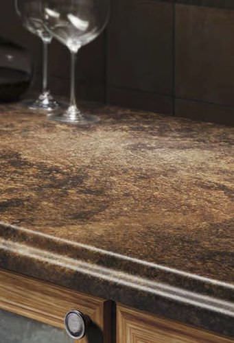Piano di lavoro in laminato - BARCELONA - VT Industries - da cucina / con bordi bisellati