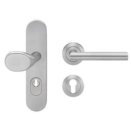 Maniglia per porta - ESGR 670K - Karcher Design - in acciaio inossidabile / contemporanea / finitura spazzolata