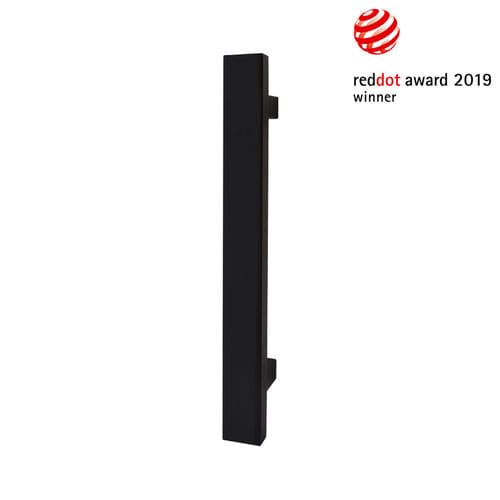 Maniglia a tirante per porta - ES6Q - Karcher Design - in acciaio inossidabile / contemporanea / finitura spazzolata