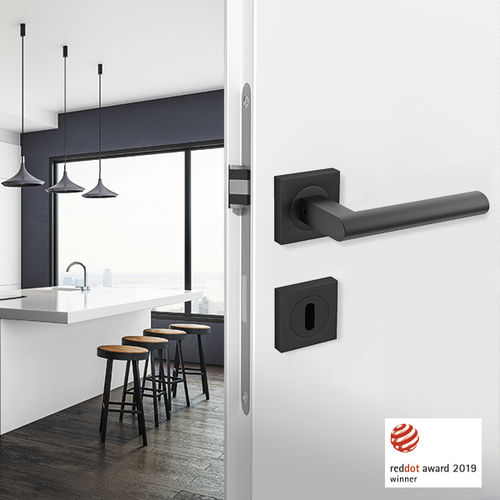 Maniglia per porta - ER45Q MADEIRA 83 - Karcher Design - in acciaio inossidabile / contemporanea / finitura spazzolata