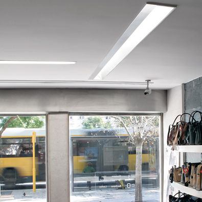 Luce da incasso a soffitto - ADAAR LI - Climar, S.A. - a lampada fluorescente / lineare / IP20