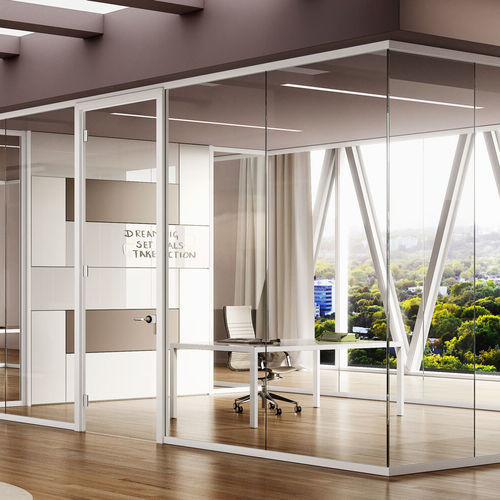 Parete amovibile - DWEL+ - Styloffice S.p.a. - fissa / scorrevole / mobile