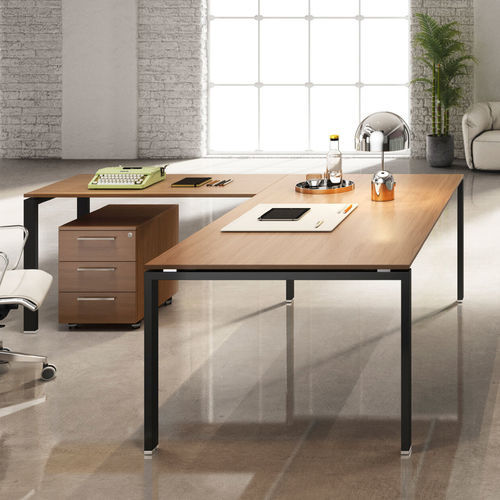 Scrivania direzionale - SEDICINONI S1 LUX - Styloffice S.p.a. - da terra / minimalista / in legno