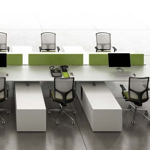 Divisorio per ufficio su scrivania - SEDICINONI S3 - Styloffice S.p.a. - in laminato / in alluminio / modulare