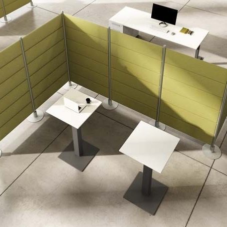 Scrivania portacomputer. da terra - GLAM G1 - Styloffice S.p.a. - contemporanea / dritta / con supporto in metallo