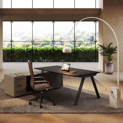 Scrivania direzionale - NATIVA - Styloffice S.p.a. - da terra / contemporanea / in legno