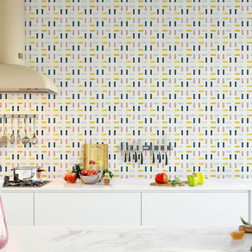 Mosaico in vetro - MOTEL - Hisbalit - levigato / da interno / da esterno