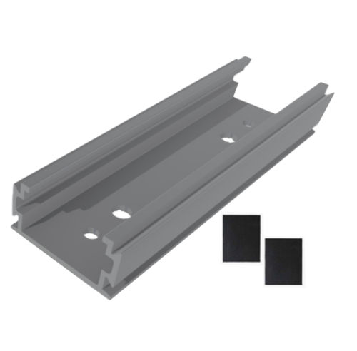 Profilo in alluminio - 4900-PEGA-MBA-4284/125 - PESPA ALUMIN - in gomma / a U / per pannello sandwich
