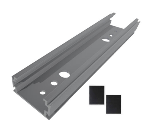 Profilo in alluminio - 4900-PEGA-MBA-4284/180 - PESPA ALUMIN - in gomma / a U / per pannello sandwich
