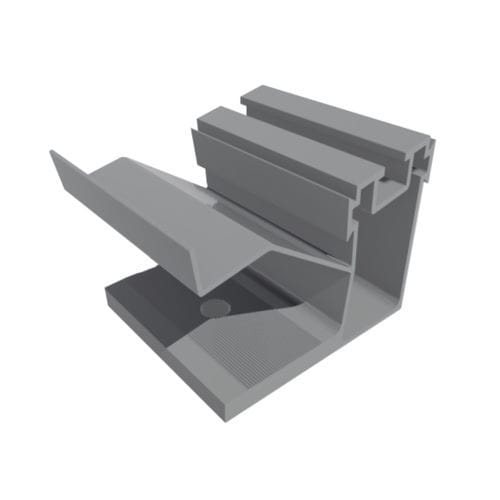 Profilo in alluminio - 4900-PEGA-MBA-4326/73-10  - PESPA ALUMIN - per tetto piano