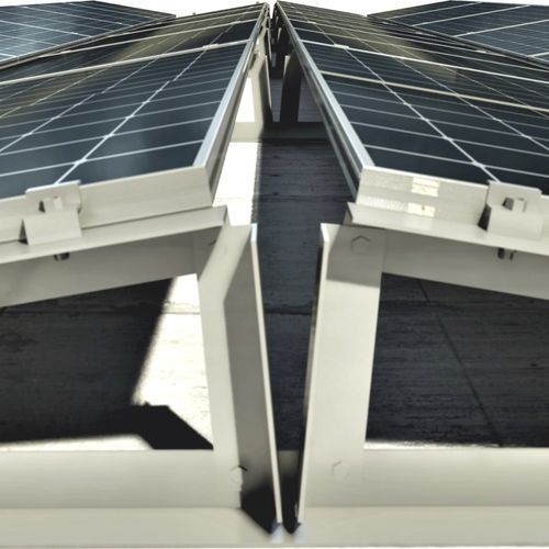 Sistema di montaggio per tetto piano - PESPA ALUMIN - solare / per modulo fotovoltaico