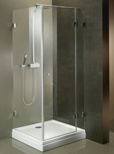 Parete doccia battente - SCANDIC M203 - RIHO - d'angolo / in vetro temprato