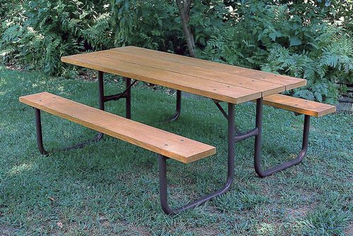 Tavolo da picnic contemporaneo - 71 - DuMor, Inc. - in legno / in alluminio / in plastica